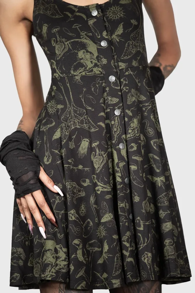 Women Mini Killstar Leslynn Babydoll Dress