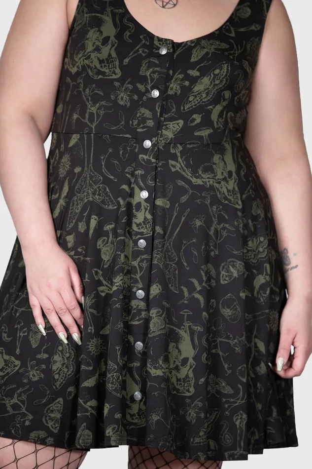 Women Mini Killstar Leslynn Babydoll Dress