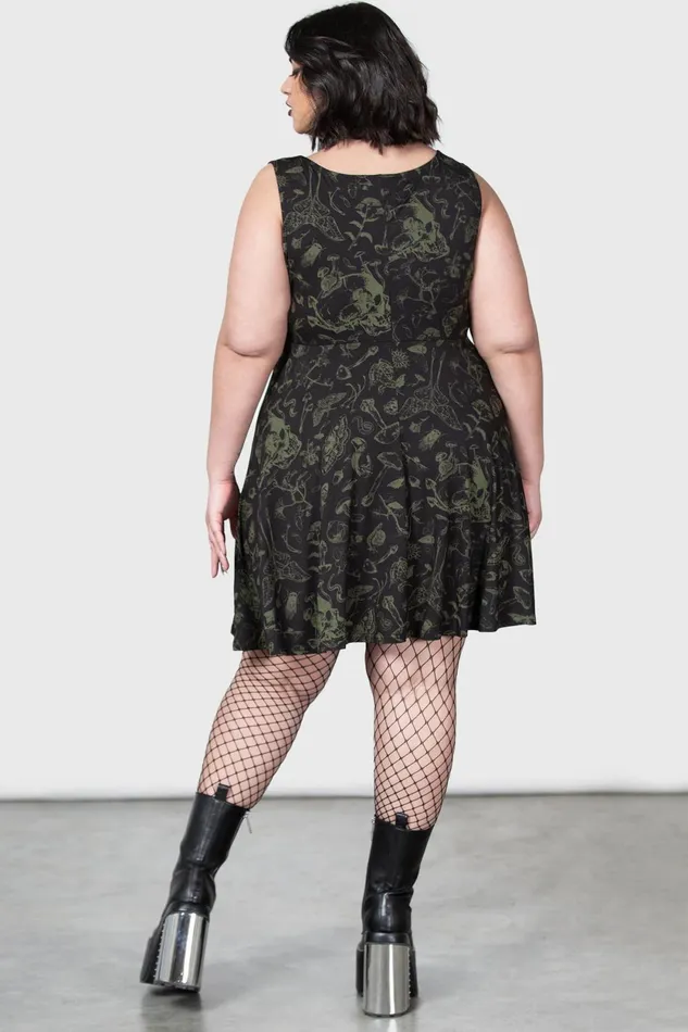 Women Mini Killstar Leslynn Babydoll Dress