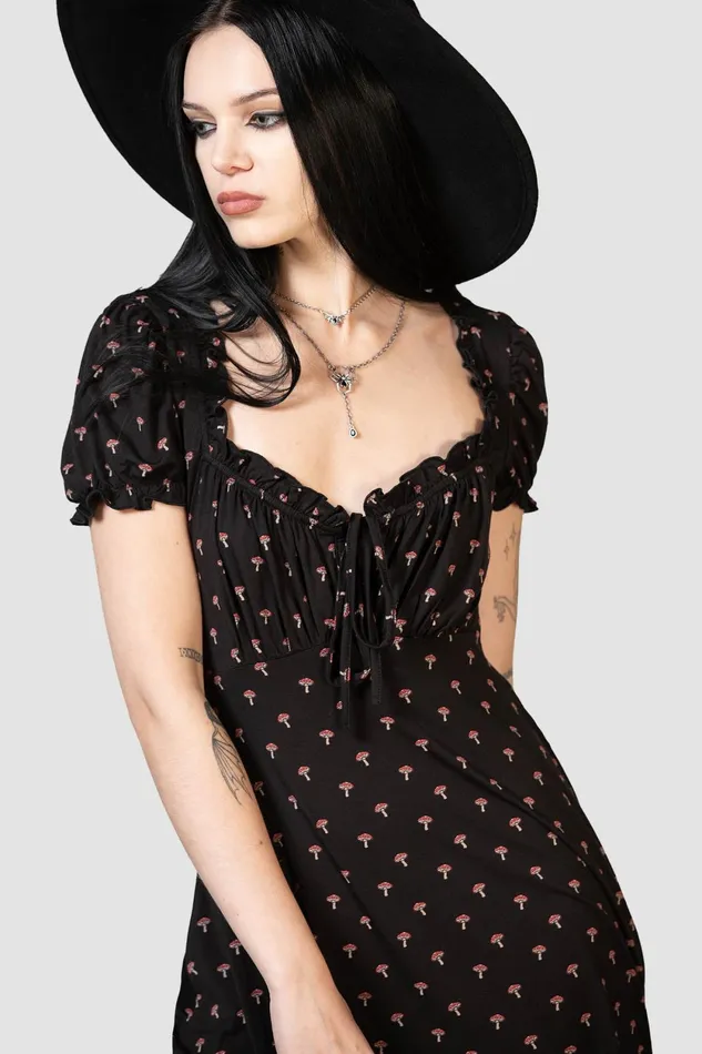 Women Mini Killstar Poisonpie Mini Dress