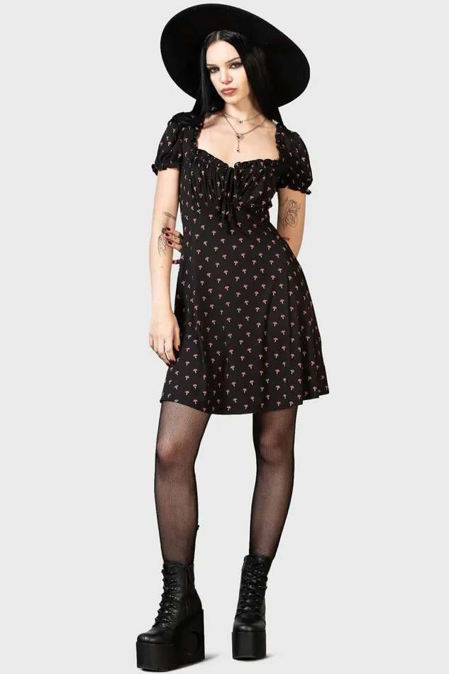 Women Mini Killstar Poisonpie Mini Dress