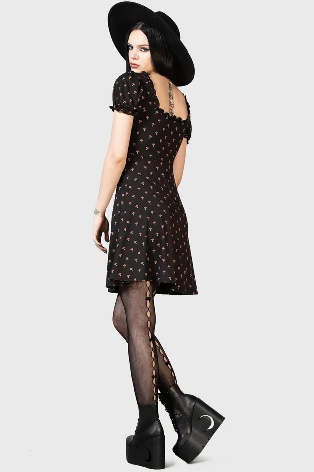 Women Mini Killstar Poisonpie Mini Dress