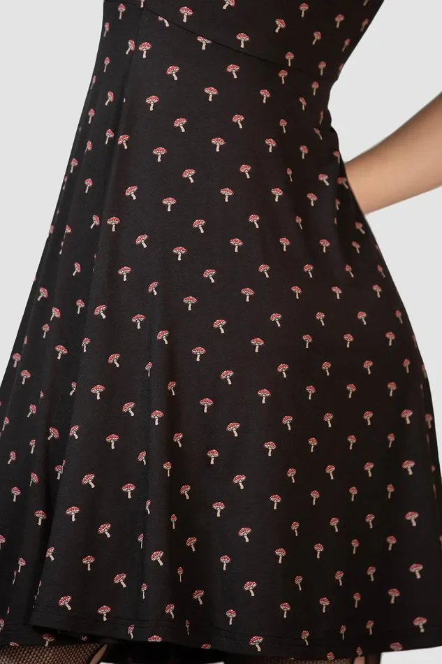 Women Mini Killstar Poisonpie Mini Dress