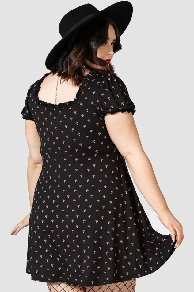 Women Mini Killstar Poisonpie Mini Dress
