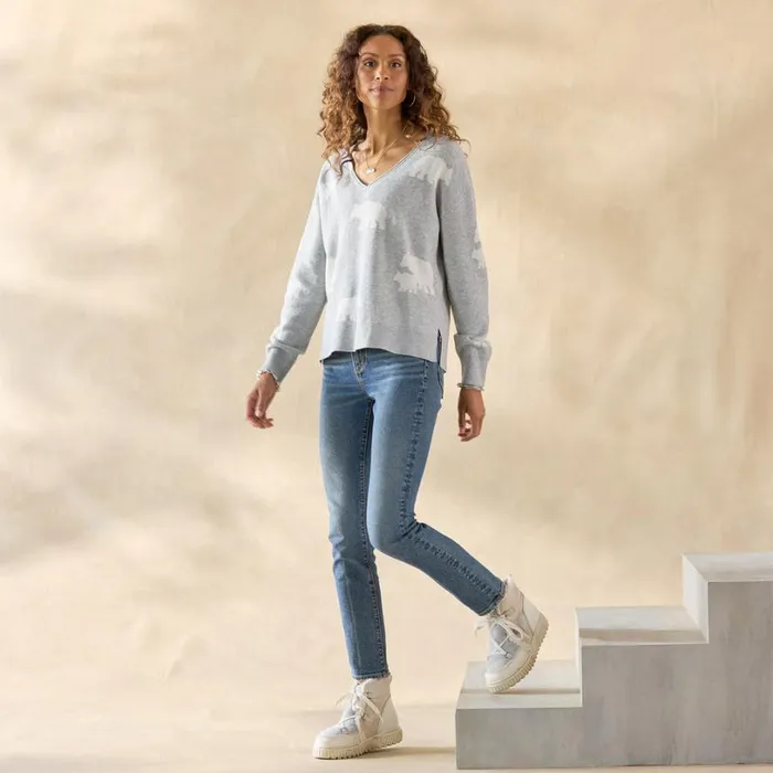 Women Mountain Abode Sweater Petite Heather Gray Sundance Catalog Petite Styles Women Mountain Abode Sweater Petite Heather Gray Sundance Catalog Petite Styles