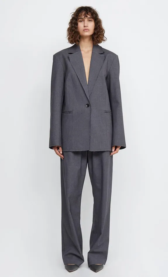 Women Outerwear Bec Bridge JAMIE BLAZER Charcoal