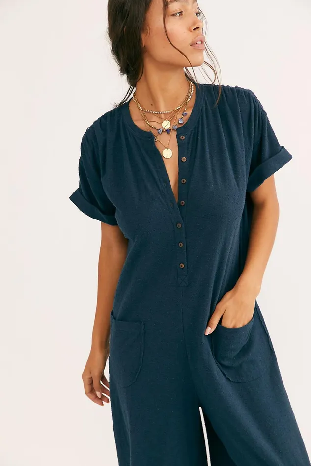 Women Pants Free People My Go To Jumper High Tide