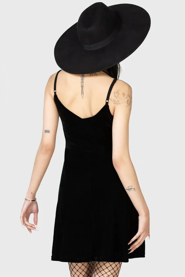 Women Party Killstar Magica Skater Dress B