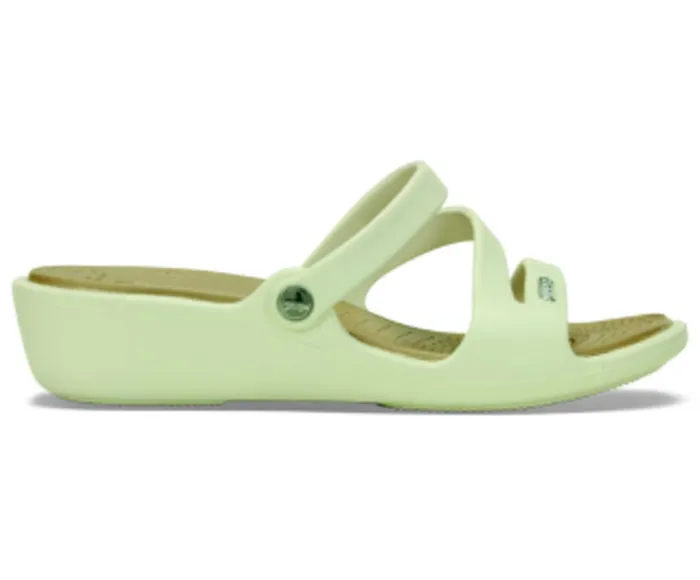 Women Patricia Sandal Oyster Gold Crocs Sandals