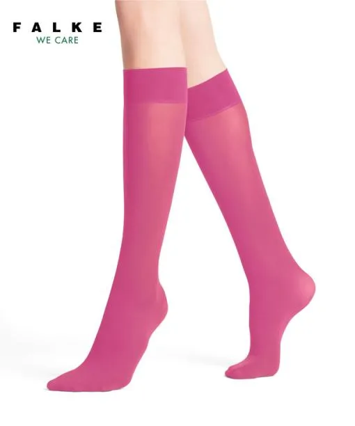 Women Pure Matt 50 DEN Women Kneehigh Socks Pink FALKE Fullyfashioned Stockings Women Pure Matt 50 DEN Women Kneehigh Socks Pink FALKE Fullyfashioned Stockings