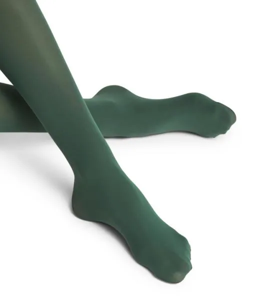 Women Pure Matt 50 DEN Women Tights Hunter Green FALKE Tights and Leggings