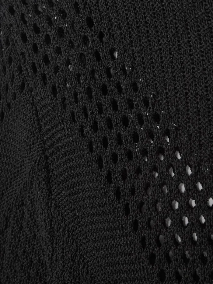 Women Reiss Brands Crochet Midi Dress Black