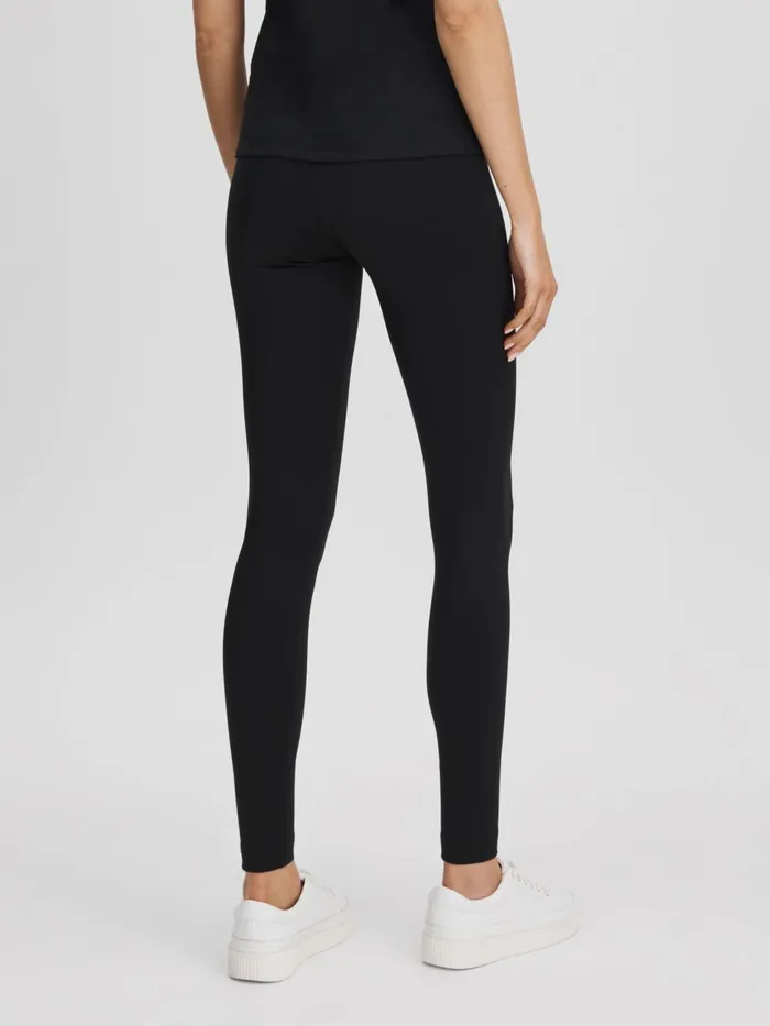 Women Reiss Pants Days Active High Rise Leggings Black