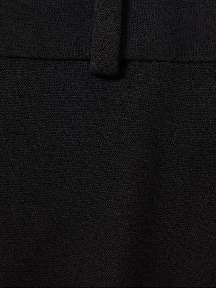 Women Reiss Pants Gabi Slim Fit Suit Trousers Black