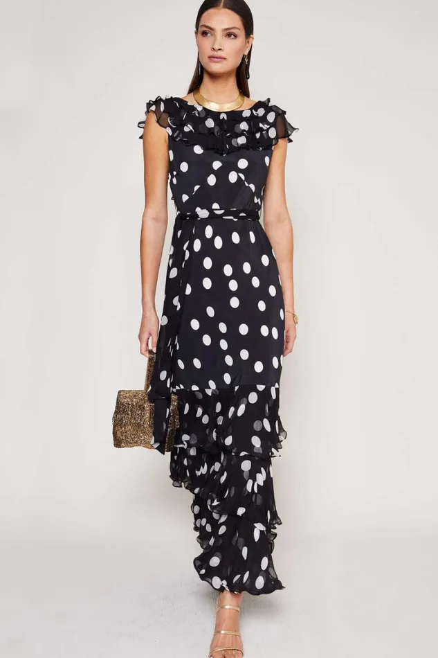 Women RIXO All Occasion Rio Mono Polka Dot
