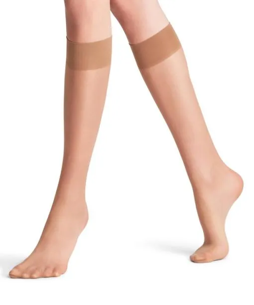 Women Seidenglatt 15 DEN Women Kneehigh Socks Sun FALKE Fullyfashioned Stockings Women Seidenglatt 15 DEN Women Kneehigh Socks Sun FALKE Fullyfashioned Stockings