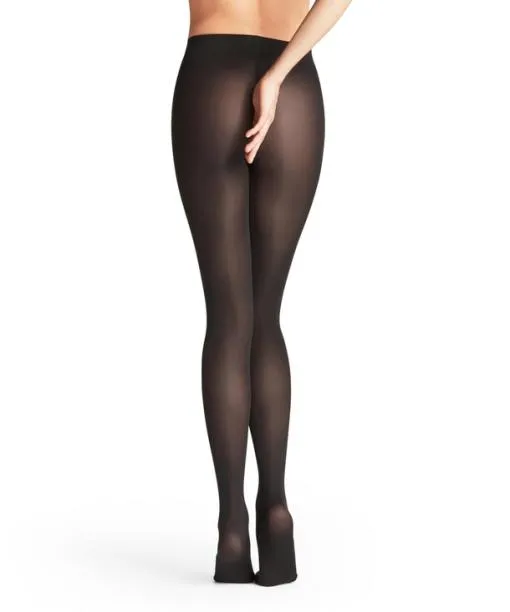 Women Seidenglatt 40 DEN Women Tights Black FALKE Tights and Leggings