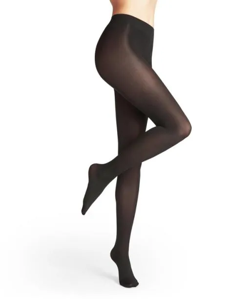 Women Seidenglatt 40 DEN Women Tights Black FALKE Tights and Leggings