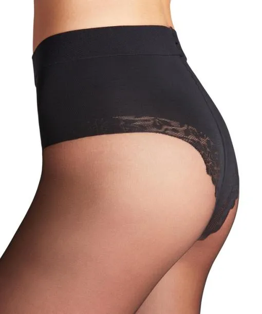 Women Shaping Top 20 DEN Women Tights Black FALKE Tights and Leggings