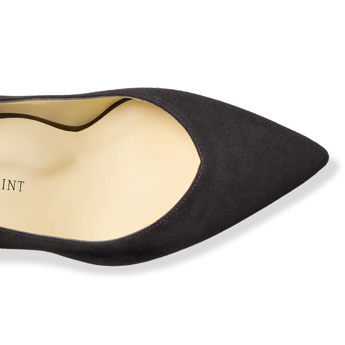 Women Shoes M M LaFleur The Sarah Flint Perfect Kitten Pump 50 Black Suede
