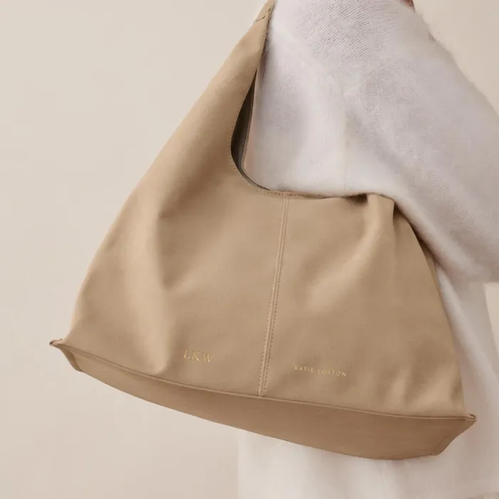 Women Shoulder Bags Katie Loxton Laila Shoulder Bag In Light Taupe 8211 Slouch Bag Women Shoulder Bags Katie Loxton Laila Shoulder Bag In Light Taupe 8211 Slouch Bag