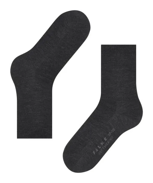 Women Softmerino Women Socks Anthramel FALKE Socks
