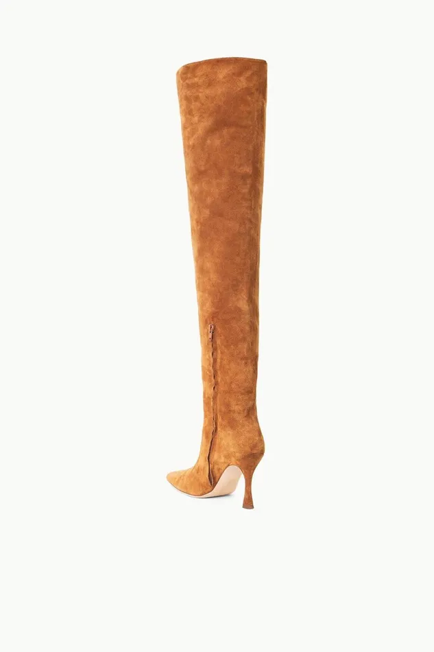 Women STAUD Boots CAMI OVER THE KNEE BOOT TAN SUEDE Women STAUD Boots CAMI OVER THE KNEE BOOT TAN SUEDE