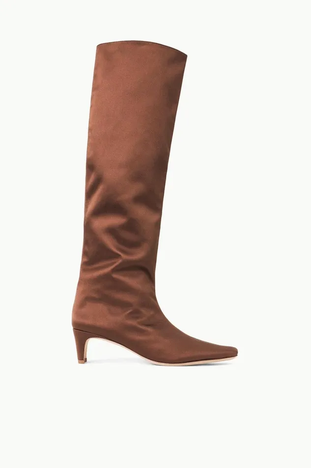 Women STAUD Boots WALLY BOOT CLOVE SATIN
