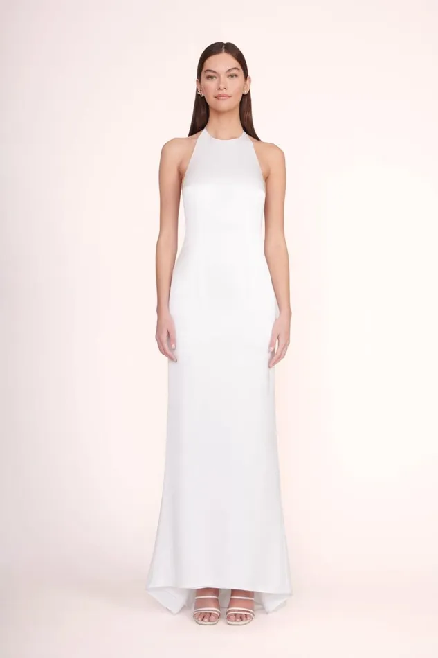 Women STAUD Bridal Dresses JANET DRESS WHITE