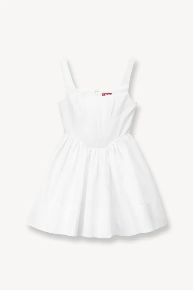 Women STAUD Bridal Dresses LANDSCAPE DRESS WHITE