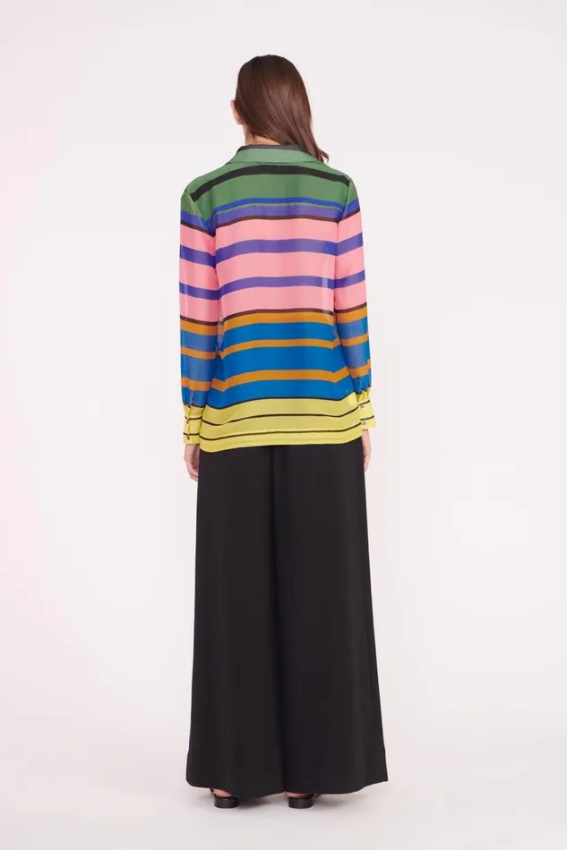 Women STAUD Cover Ups MARTHA TUNIC FORMENTERA STRIPE Women STAUD Cover Ups MARTHA TUNIC FORMENTERA STRIPE