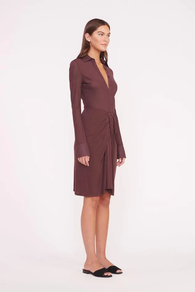 Women STAUD Dresses BRENDAN DRESS BARK Women STAUD Dresses BRENDAN DRESS BARK