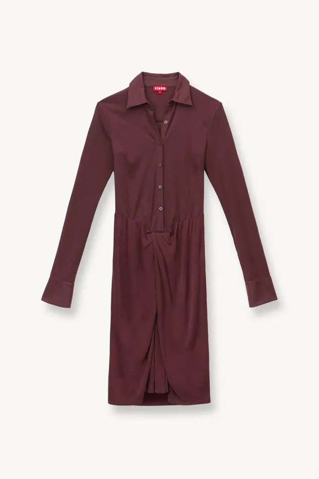 Women STAUD Dresses BRENDAN DRESS BARK Women STAUD Dresses BRENDAN DRESS BARK