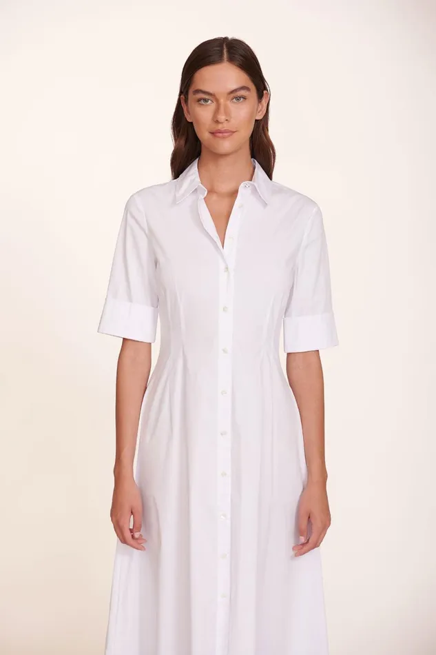 Women STAUD Dresses JOAN MAXI DRESS WHITE
