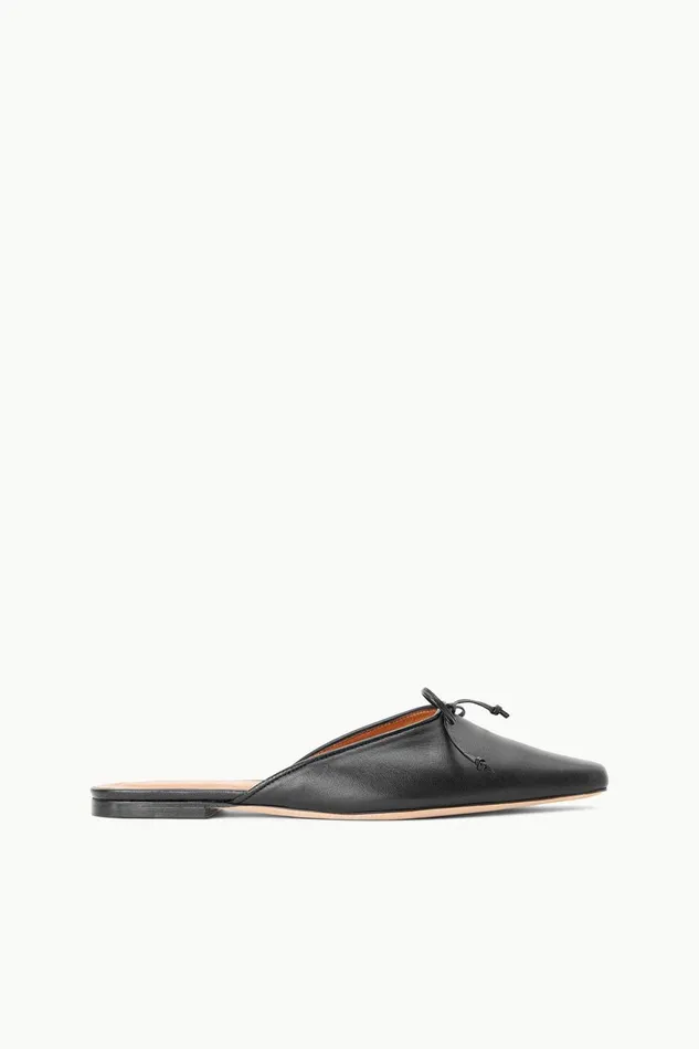 Women STAUD Mules and Flats GINA MULE BLACK