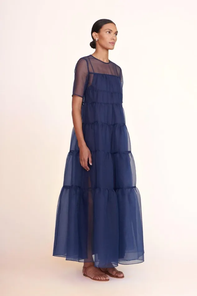 Women STAUD Occasion Dresses HYACINTH DRESS NAVY