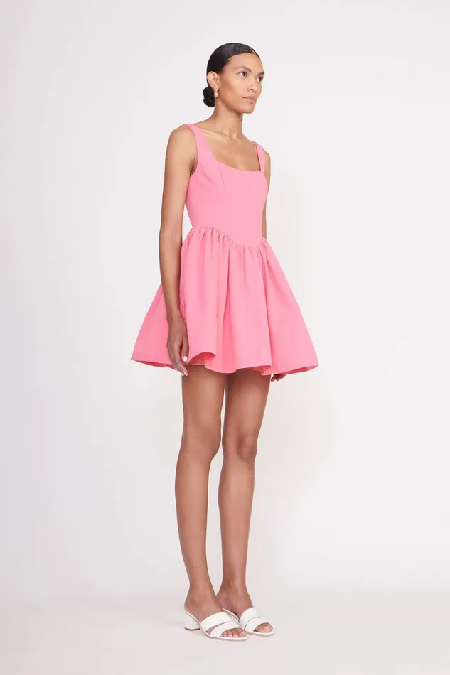 Women STAUD Occasion Dresses LANDSCAPE DRESS CORAL PINK