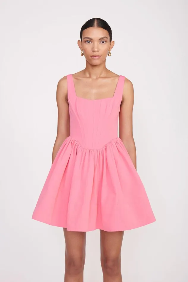 Women STAUD Occasion Dresses LANDSCAPE DRESS CORAL PINK