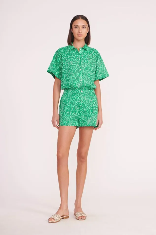 Women STAUD Pants and Shorts ZOEY SHORT GREEN PALM