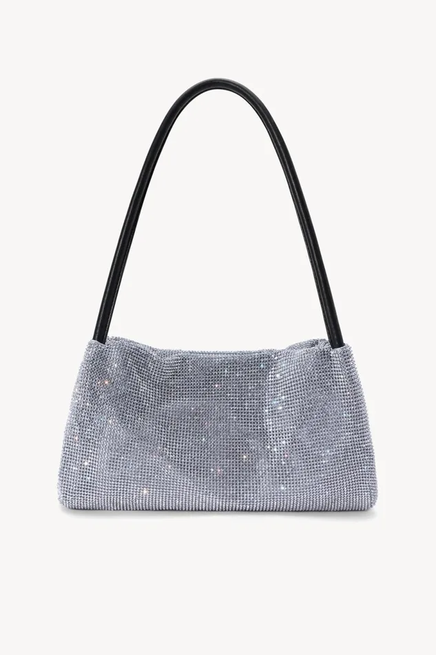 Women STAUD Shoulder PENNY CRYSTAL BAG BLACK