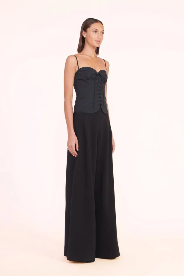 Women STAUD Tops EMERY TOP BLACK