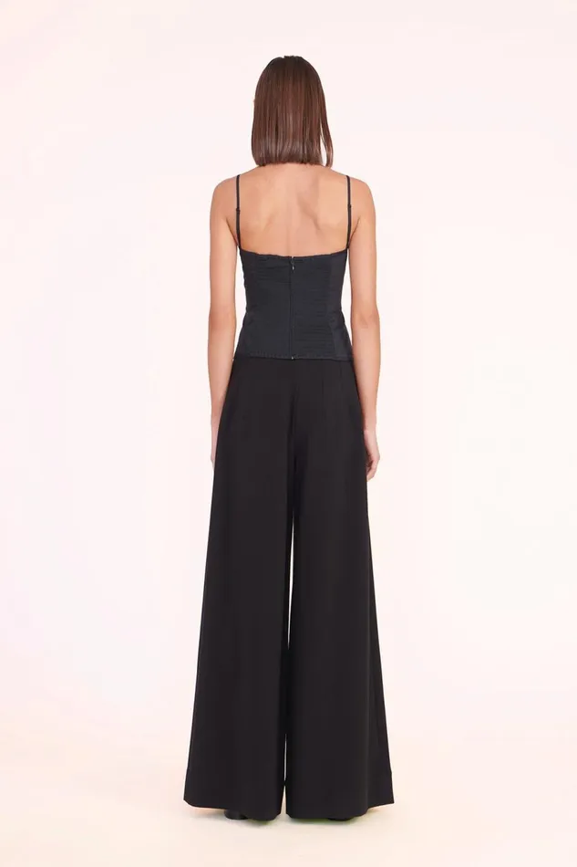Women STAUD Tops EMERY TOP BLACK