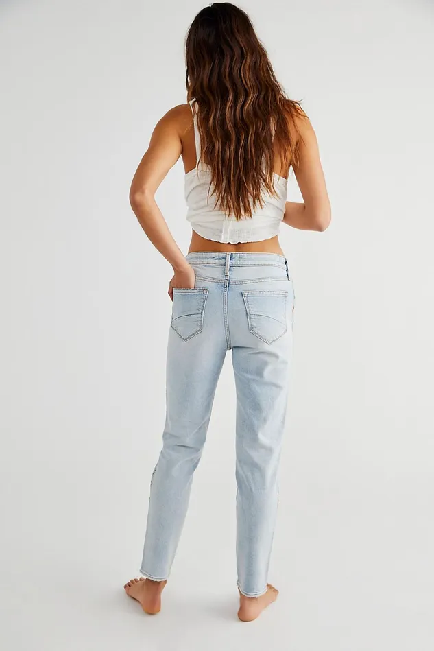 Women StraightLeg Jeans Free People Driftwood Gizelle Jeans Tucson