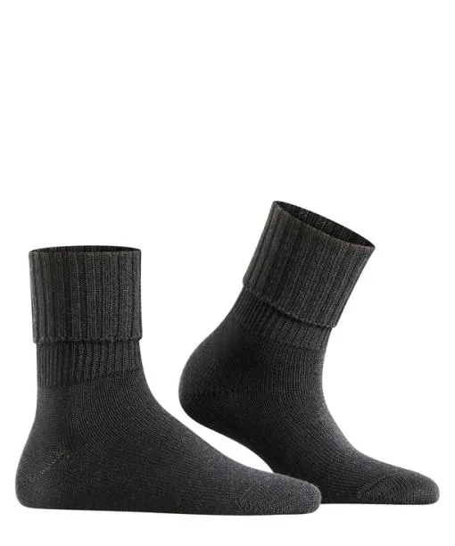 Women Striggings Rib Women Socks Black FALKE Socks