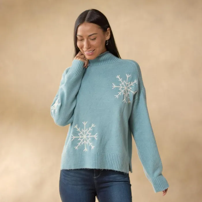 Women Sweet Snowflake Sweater Charcoal Sundance Catalog Sweaters Women Sweet Snowflake Sweater Charcoal Sundance Catalog Sweaters