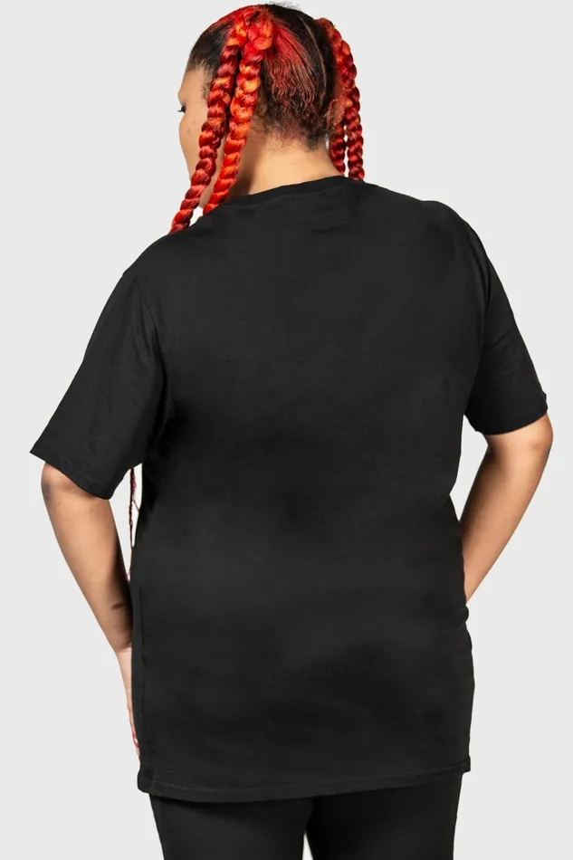 Women TShirts and Vests Killstar Lonely Dark TShirt