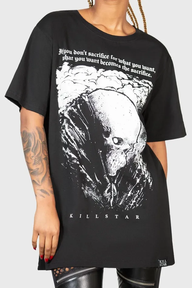 Women TShirts and Vests Killstar Lonely Dark TShirt