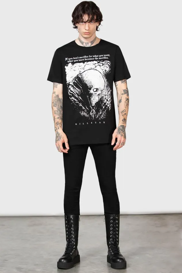 Women TShirts and Vests Killstar Lonely Dark TShirt