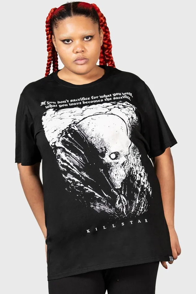 Women TShirts and Vests Killstar Lonely Dark TShirt