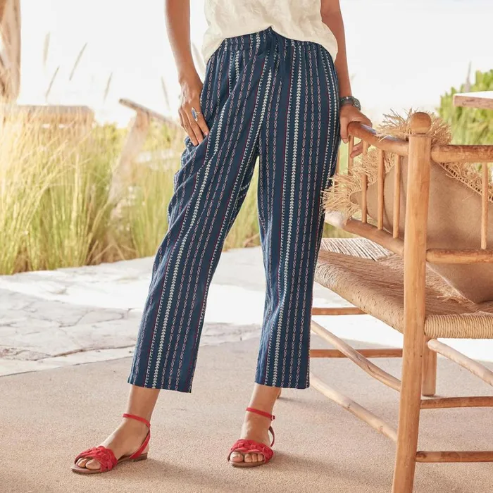 Women Talia Easy Pants Petite Navy Sundance Catalog Petite Styles